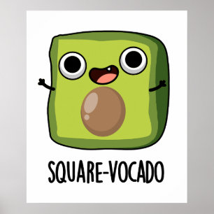 Affiche Pun de l'avocat carrément drôle Cube