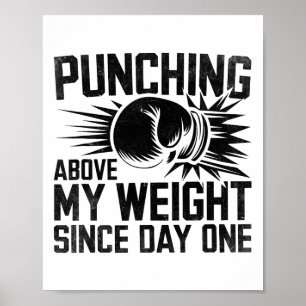 Affiche Punching au-dessus de mon poids depuis le premier