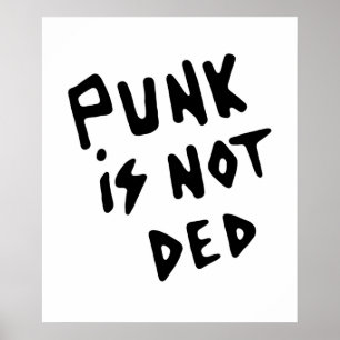 Affiche Punk n'est pas ded Persépolis