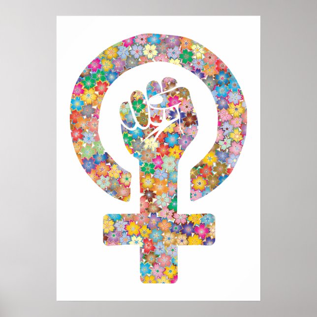 Affiche Puño lucha feminista (Devant)