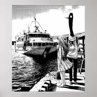 Affiche Punpun En Mer