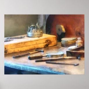 Affiche Pupitre Dentiste