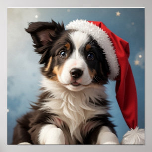 Affiche Puppy de Christmas