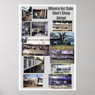 Affiche Puppy Mills brasse l'affiche Misery