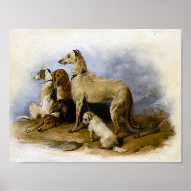 Affiche Pups vintages (Devant)