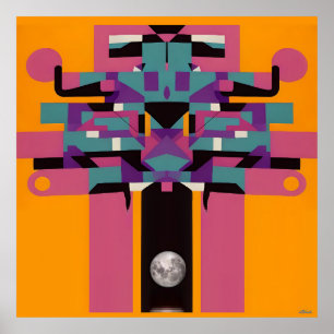 Affiche Pure Demure - Ken Gage Surreal Art