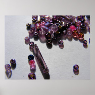 Affiche Purple Beads 1