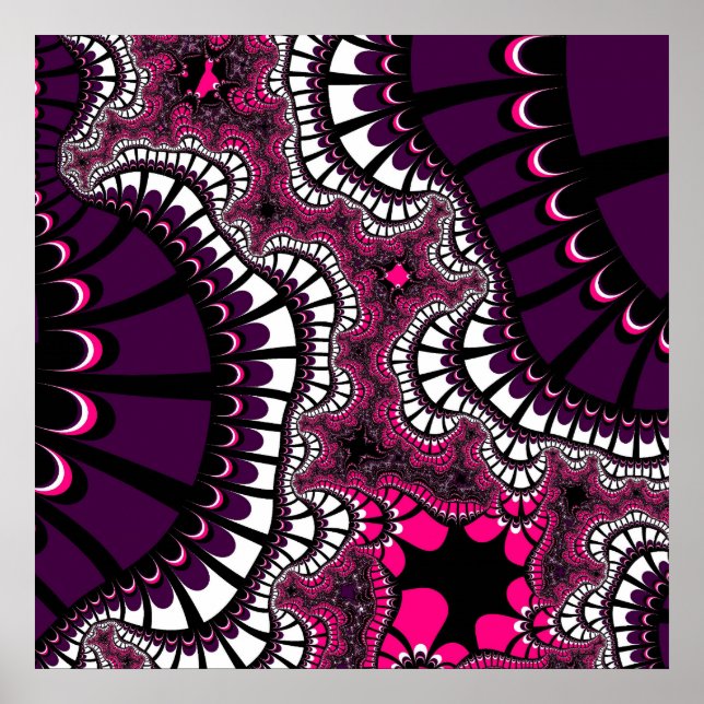 Affiche Purple et rose (Devant)