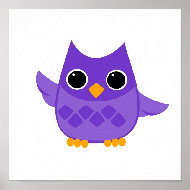 Affiche Purple Owl (Devant)