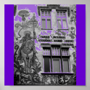 Affiche Purple Prague