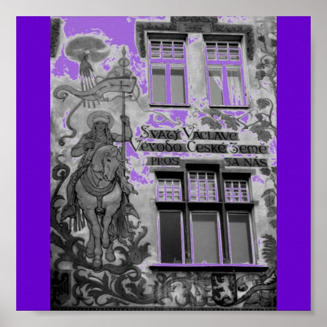 Affiche Purple Prague (Devant)