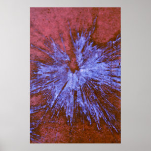 Affiche Purple sur Red Painball
