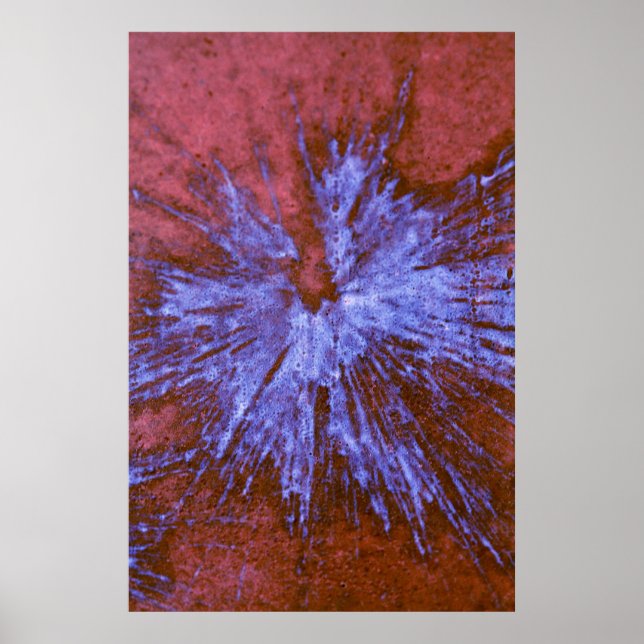 Affiche Purple sur Red Painball (Devant)
