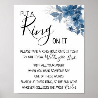Affiche Put a Ring on it eucalyptus greenery