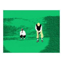 Putt - Art de golf original