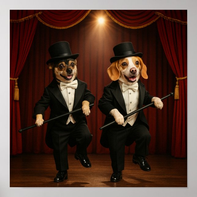 Affiche "Putting On The Ritz" (Devant)