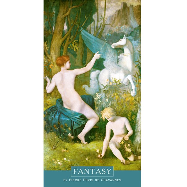 Affiche Puvis de Chavannes Imaginaire Pegasus CC0036 (Créateur téléchargé)