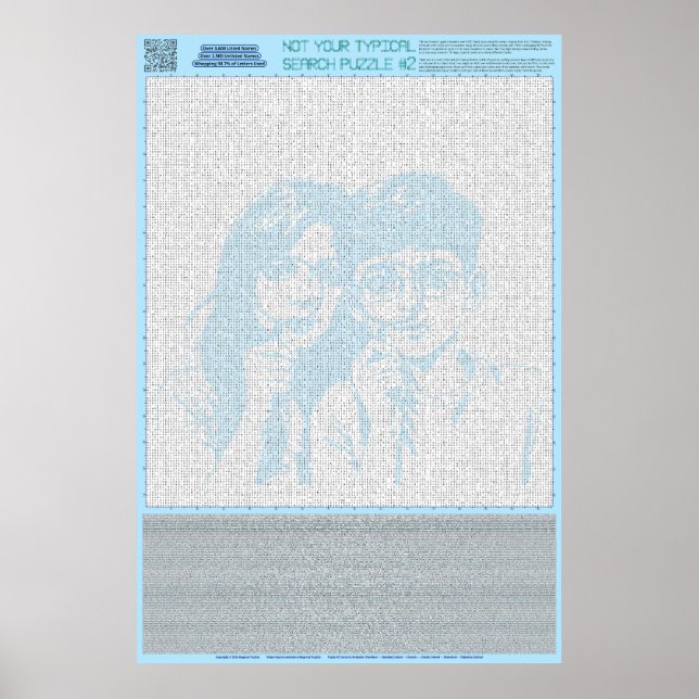 Affiche PUZZLE #2 : Noms - Standard (Devant)