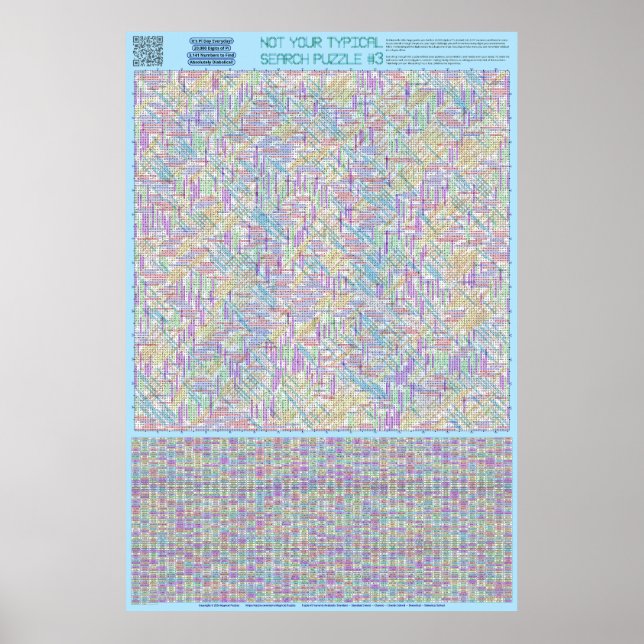 Affiche PUZZLE #3 : Jour du Pi - Diabolique résolu (Devant)