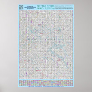 Affiche PUZZLE #4 : Mal orthographié - Diabolique résolu