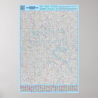 Affiche PUZZLE #4 : Mauvais orthographe - Chaotique résolu