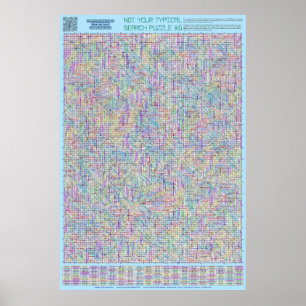 Affiche PUZZLE #6 : Groupes d'animaux - Diabolique résolu