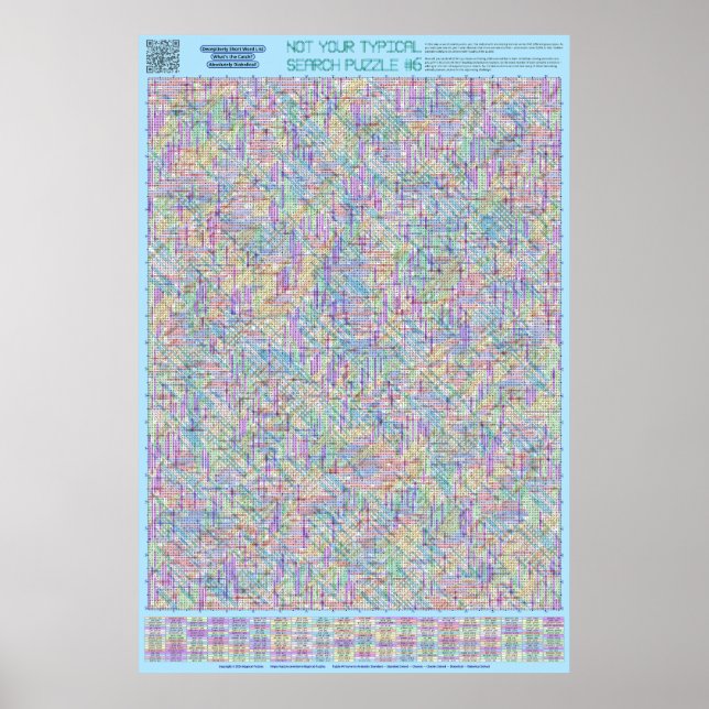 Affiche PUZZLE #6 : Groupes d'animaux - Diabolique résolu (Devant)