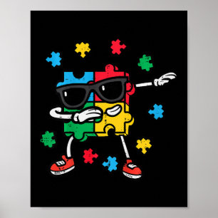 Affiche Puzzle de Sensibilisation sur l'autisme pour enfan