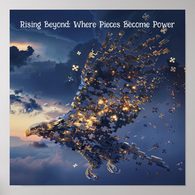 Affiche Puzzle Eagle Stellar (Devant)