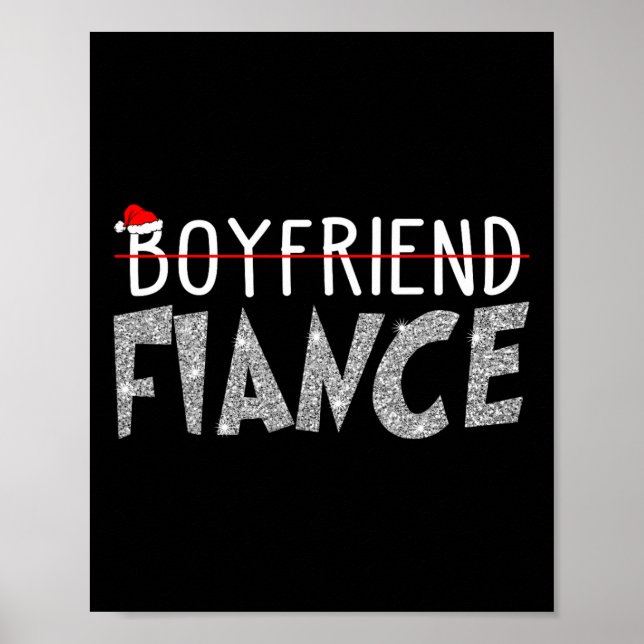 Affiche Pyjamas de Noël des Fiancés M (Devant)