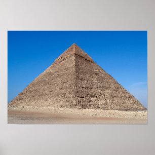 Affiche Pyramide des Cheops - Le Caire, Egypte