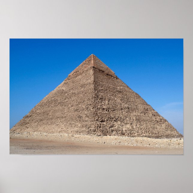 Affiche Pyramide des Cheops - Le Caire, Egypte (Devant)