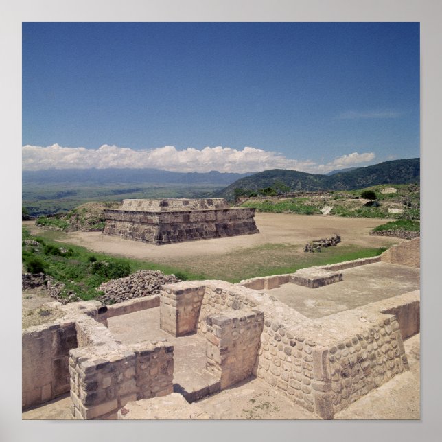 Affiche Pyramide du Serpent à plumes (Devant)
