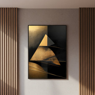 Affiche Pyramide rétro du temps