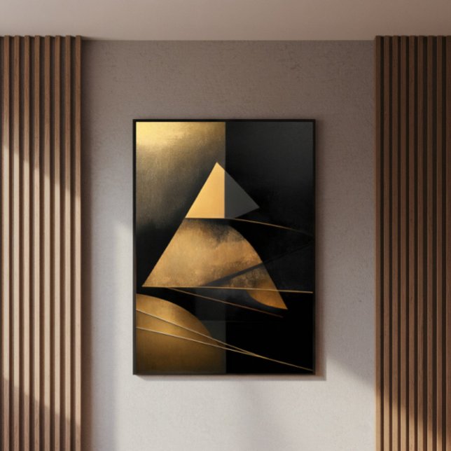 Affiche Pyramide rétro du temps (Créateur téléchargé)