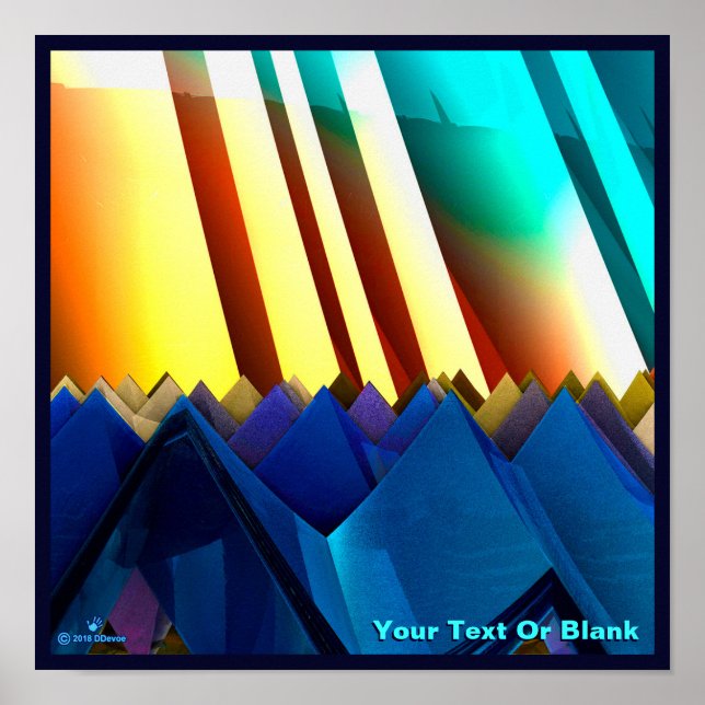 Affiche Pyramides bleues et prison (Devant)