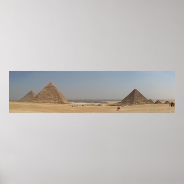 Affiche Pyramides égyptiennes (Devant)