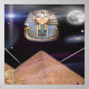 Affiche Pyramides égyptiennes