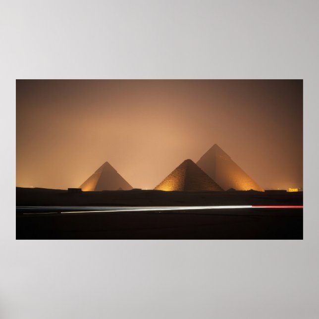 Affiche Pyramides Étonnantes (Devant)