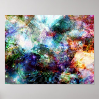 Affiche Pyramides spatiales