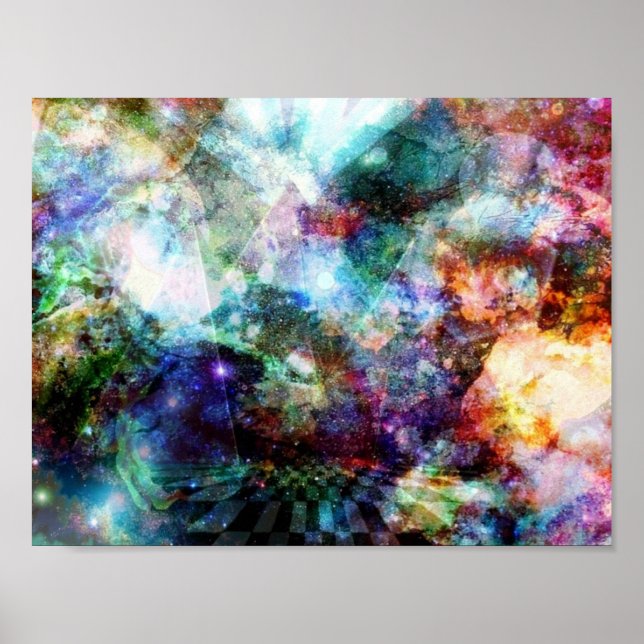 Affiche Pyramides spatiales (Devant)