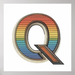 Affiche Q Radiant