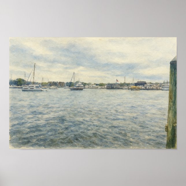 Affiche Quai de ville (Devant)