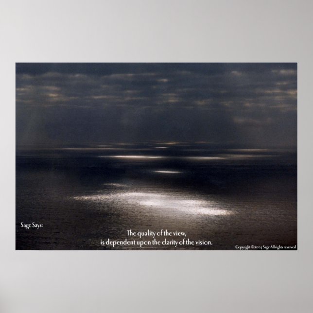 Affiche Qualité de la vue (Devant)