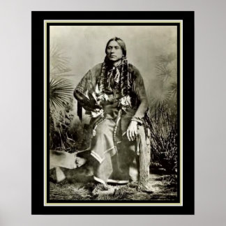 Affiche Quanah Parker - Dernier chef Comanche 16 x 20