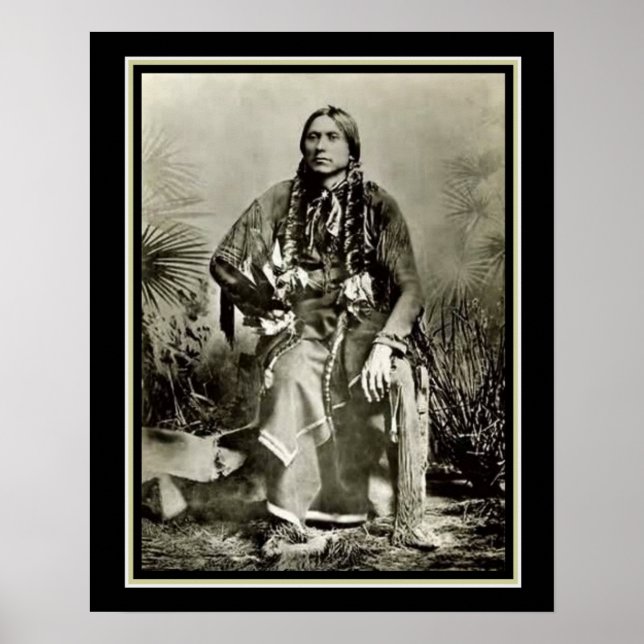 Affiche Quanah Parker - Dernier chef Comanche 16 x 20 (Devant)