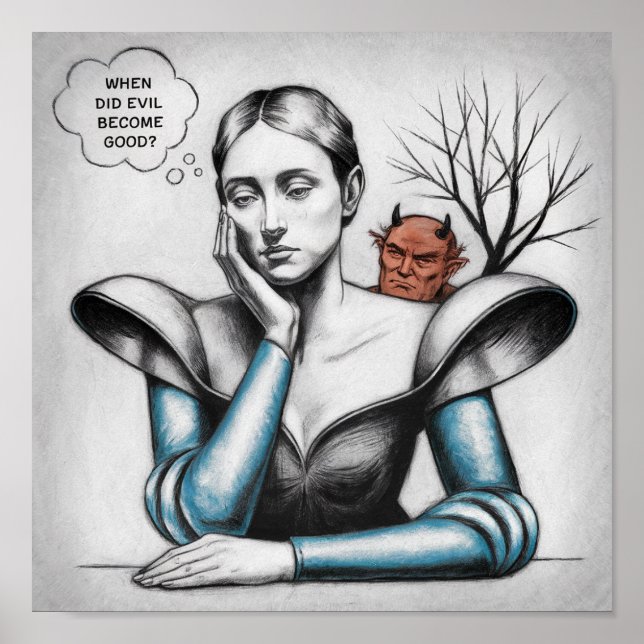 Affiche Quand Est-Ce Que Le Mal Est Devenu Une Bonne Femme (Devant)