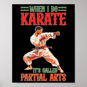 Affiche Quand je fais du karaté, ça s'appelle amputation d