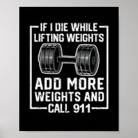 Quand je meurs, je lève des poids Plus