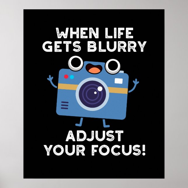 Affiche Quand La Vie S'Éteint De Blurry, Ajustez Votre Cam (Devant)